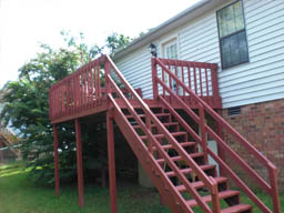 home with balcony